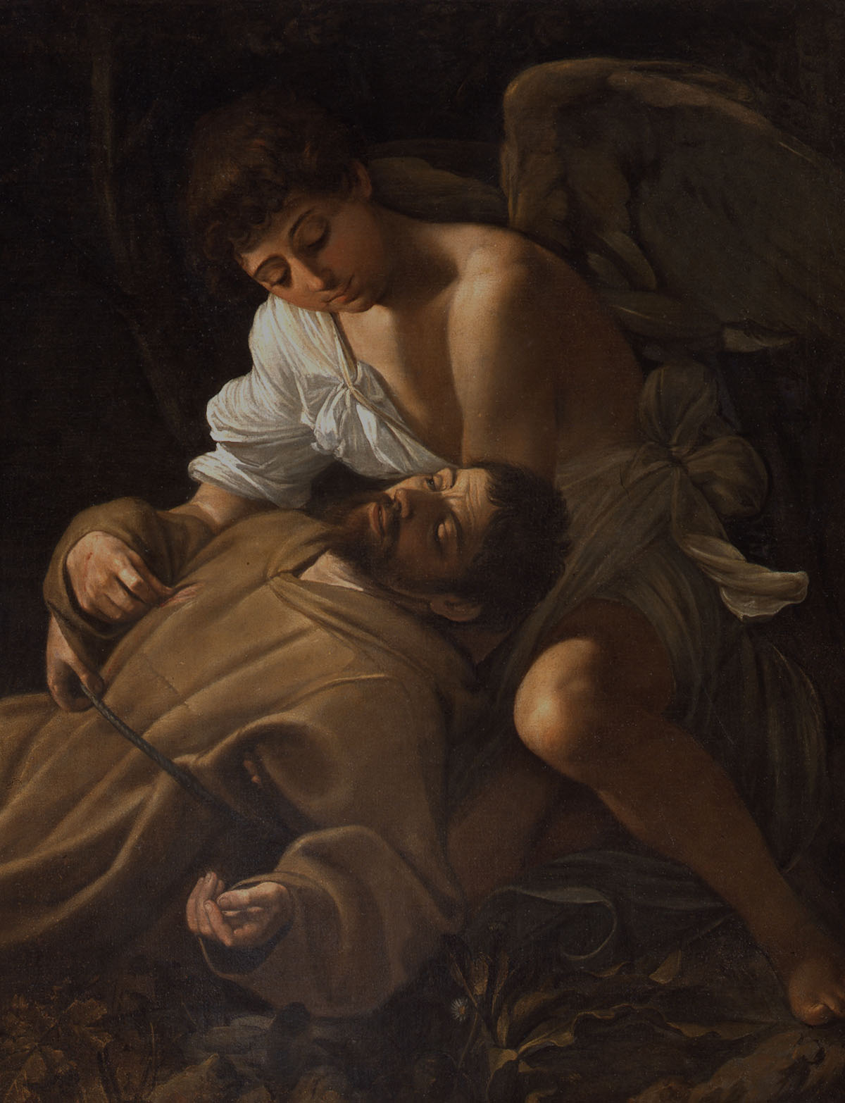 Caravaggio, San francesco che riceve le stigmate
