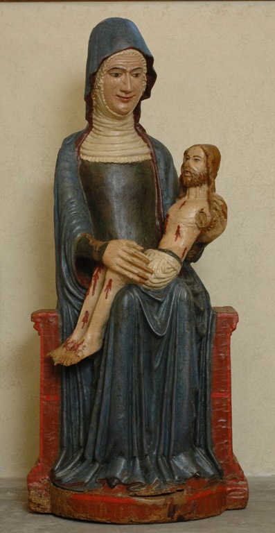 Ignoto, Pietà, scultura lignea, prima metà sec. XIV 