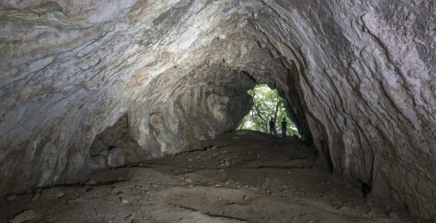 Antichi abitatori delle grotte in Friuli