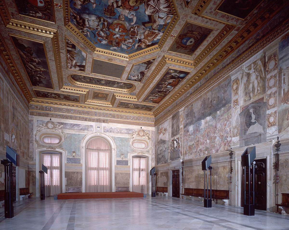 Il salone del parlamento