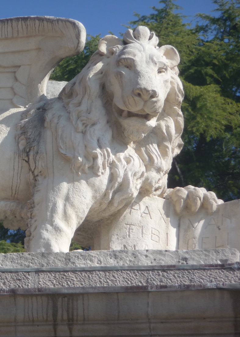 Un leone marciano al Castello di Udine