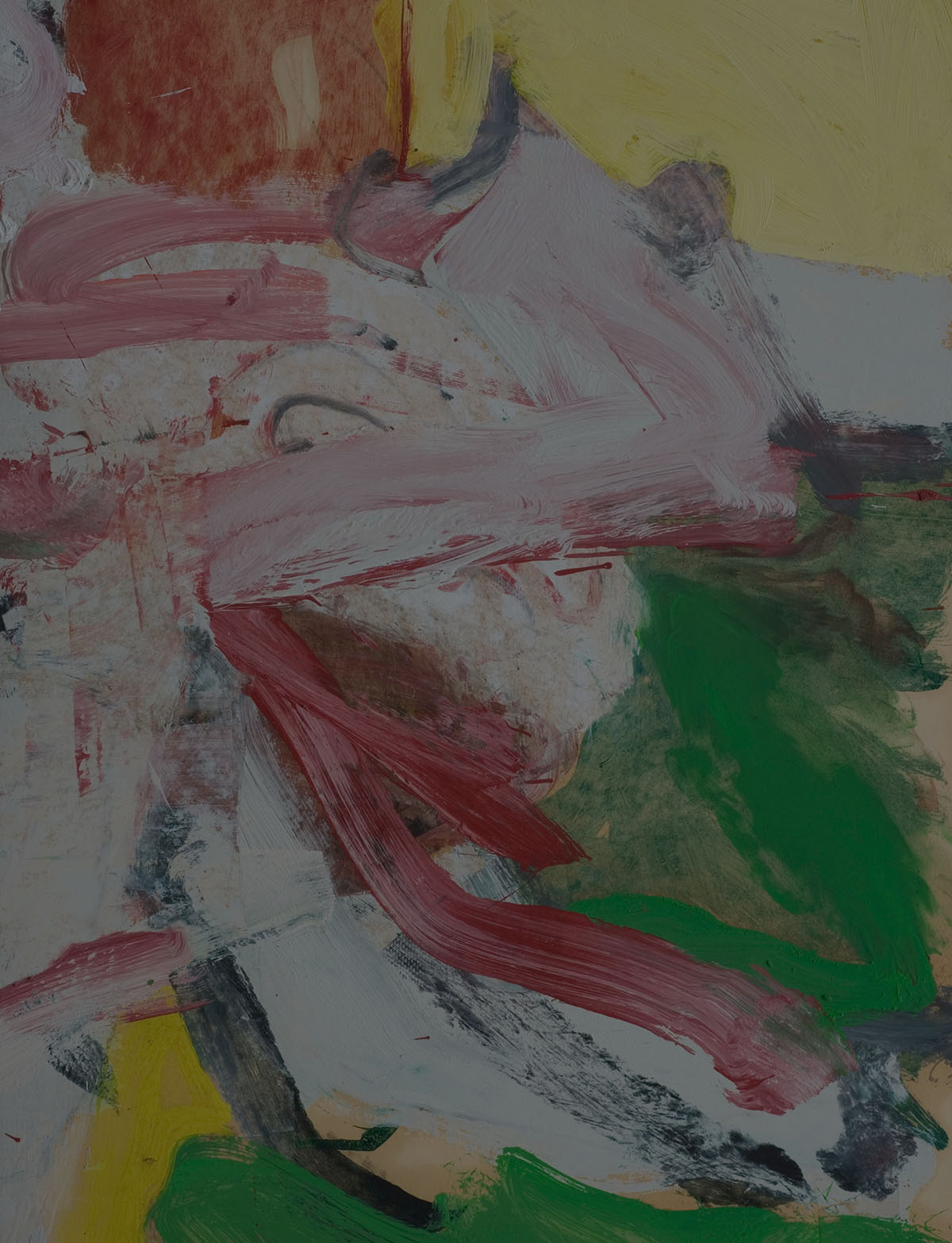 Senza titolo - Willem de Kooning - 1970oil on paper glued on canvas, cm 91,5 x 61,5
Friam Collection